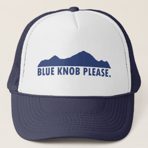 Blauer Knopf Bitte Truckerkappe