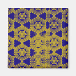 Blauer Kontrast Magnet