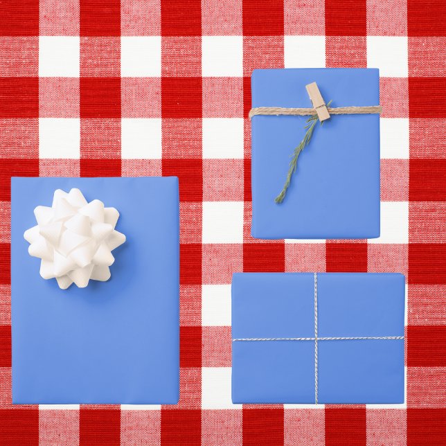 Blauer Kornblume Farbe Geschenkpapier Set (Von Creator hochgeladen)
