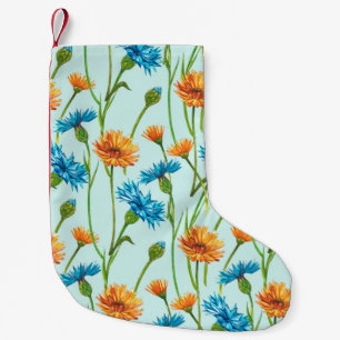 Blauer Kornblume Herb oder Bachelor-Taste Blume bo Kleiner Weihnachtsstrumpf