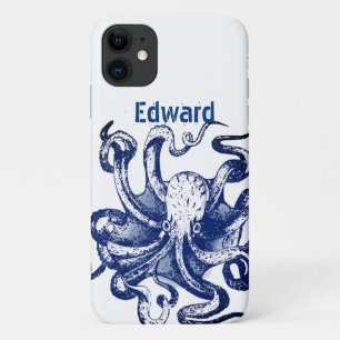 Blauer Kraken Case-Mate iPhone Hülle