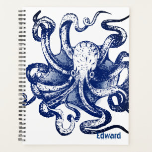 Blauer Kraken Planer