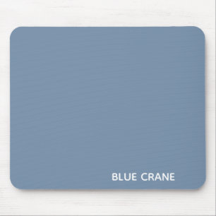 Blauer Kranname Mousepad