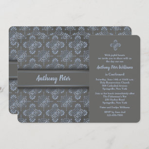 Blauer Kreuz Einladung