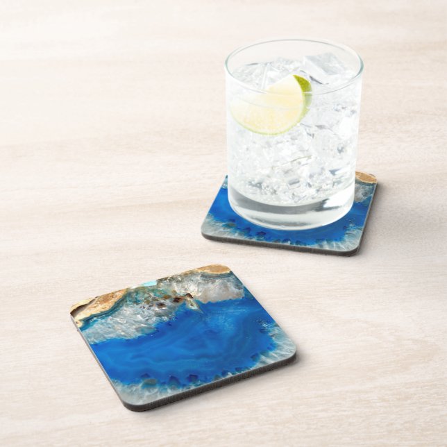 blauer Kristall Untersetzer (Rechte Seite)