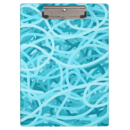 Blauer Lauf Klemmbrett