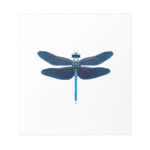 Blauer Libelle - Insekt Wildtier Tierliebhaber Ent Notizblock