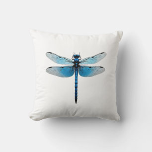 Blauer Libellen - Insekten-Wildlife-Tierliebhaber Kissen