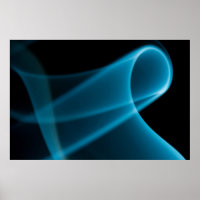 Blauer Lichtstrahl