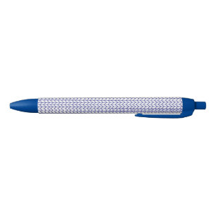 BLAUER LINIEN STRICK-Tinte-Stift Kugelschreiber