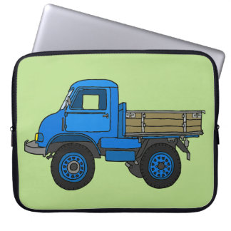 Blauer LKW Laptopschutzhülle