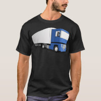 Blauer LKW lustige Schweinegengeschenke Fitness Sh