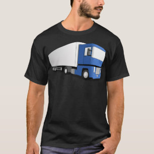 Blauer LKW lustige Schweinegengeschenke Fitness Sh T-Shirt