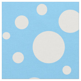 Blauer Löffelstoff Stoff