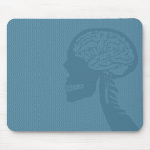 Blauer Logiker Mousepad
