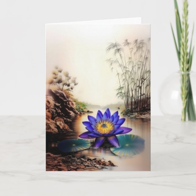Blauer Lotus aus Muddy Waters (Vietnamesisch) (Vorderseite)