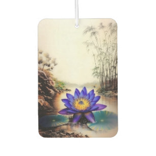 Blauer Lotus aus Muddy Waters (Vietnamesisch) Autolufterfrischer