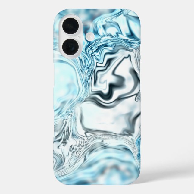Blauer Luminanz Case-Mate iPhone Hülle (Rückseite)