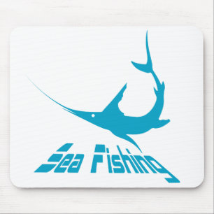 Blauer Marlin Mousepad