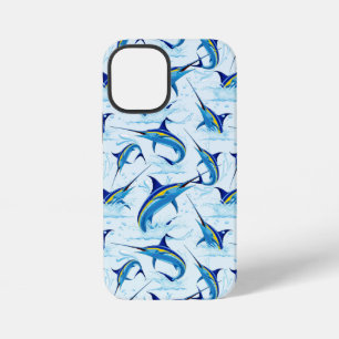 Blauer Marlin springt aus dem Ozean iPhone 12 Mini Hülle