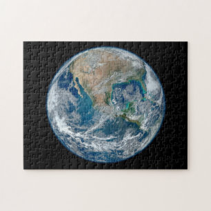 Blauer Marmor 2015 - Erde, Raum, Planeten Puzzle