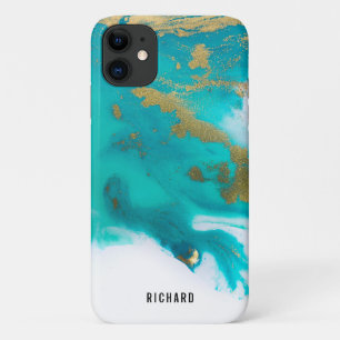 Blauer Marmor Case-Mate iPhone Hülle