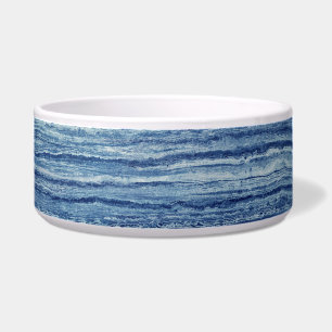Blauer Marmor Napf