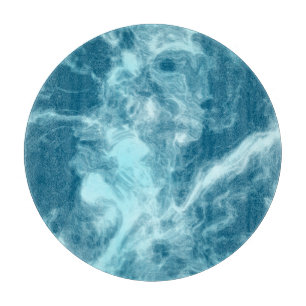 Blauer Marmor Schneidebrett