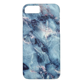 Blauer MarmoriPhone 7 Kasten Case-Mate iPhone Hülle