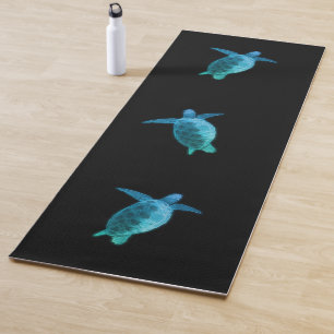 Blauer Meeresschildkröte Yogamatte