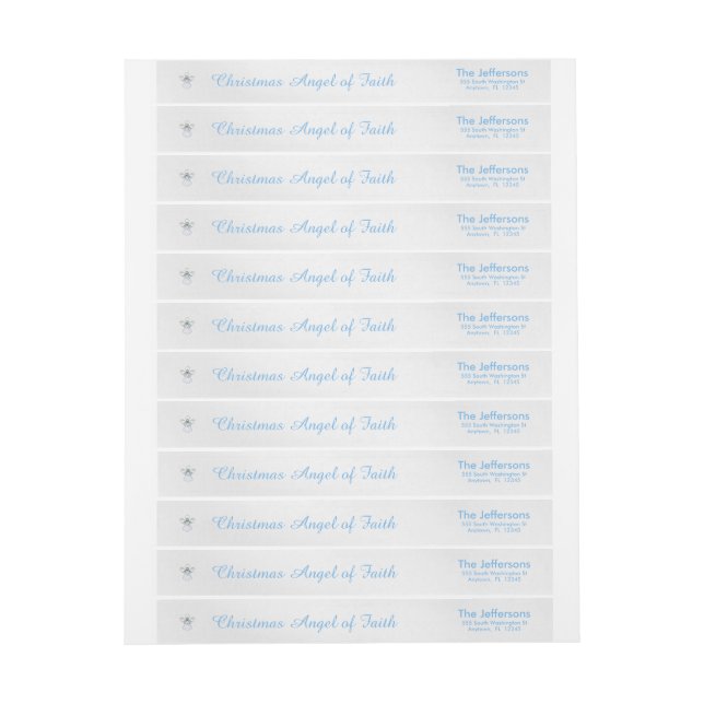 Blauer metallischer mit Filigran geschmückter (Bogen)