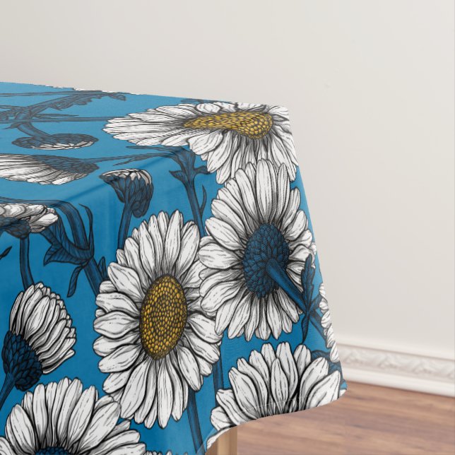 blauer Milchsektor Tischdecke (Beispiel)