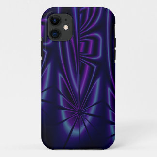 Blauer moderner abstrakter iPhone 5 Kasten iPhone 11 Hülle