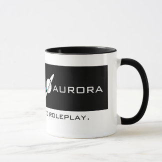 Blauer Mond-Aurora-Tasse Tasse