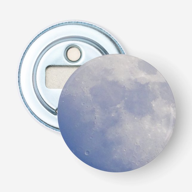 Blauer Mond Flaschenöffner (Vorderseite)