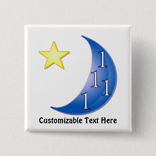 Blauer Mond individuell einstellbar Button