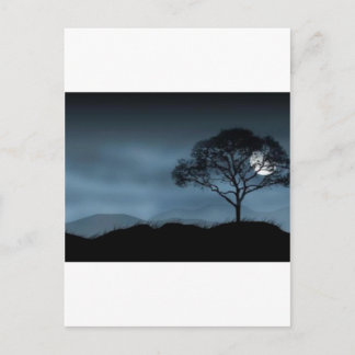 BLAUER MOND POSTKARTE