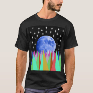 Blauer Mond T-Shirt
