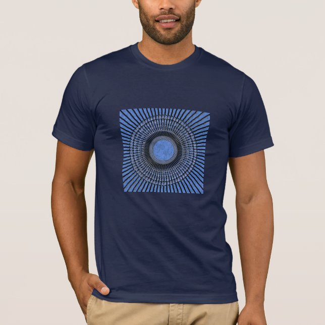blauer Mond T-Shirt (Vorderseite)