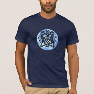 Blauer Mond über Manchester T-Shirt