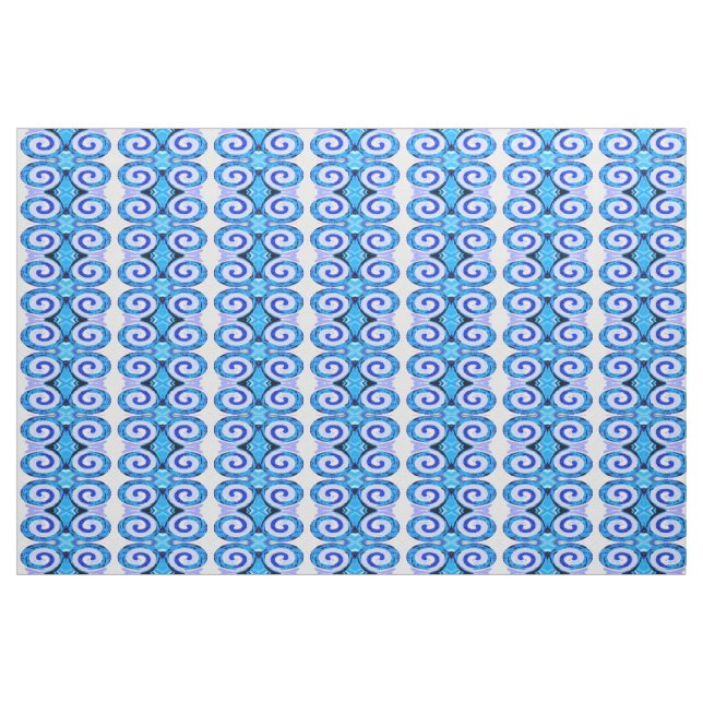 Blauer Mondlicht Stoff (Yard (91,4 cm))