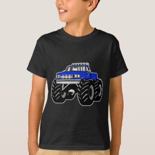 BLAUER MONSTER-LKW T-Shirt