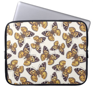 Blauer Morpho-Garten 2 Laptopschutzhülle