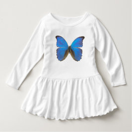 Blauer Morpho-Schmetterling Baby T-shirt