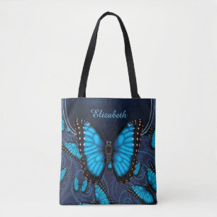 Blauer Morpho Schmetterling personalisiert