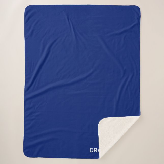 Blauer Name der Libelle Sherpadecke (Vorderseite)