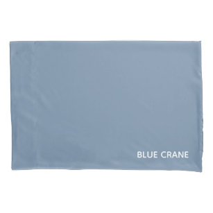 Blauer Name des blauen Kranes Farb Kissenbezug