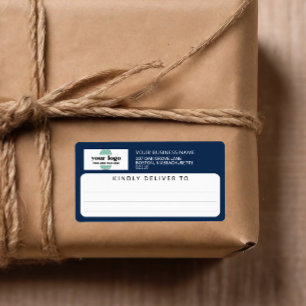 Blauer Navy-Lieferant zum Versand von Logos