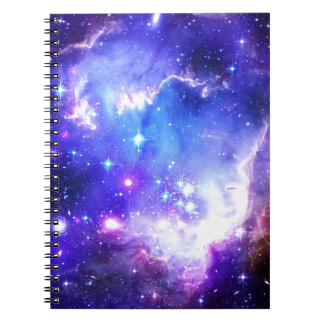Blauer Nebel Notizblock (Vorderseite)