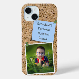 Blauer Notizblock-Vorlagenbenutzerdefinierten Foto Case-Mate iPhone Hülle